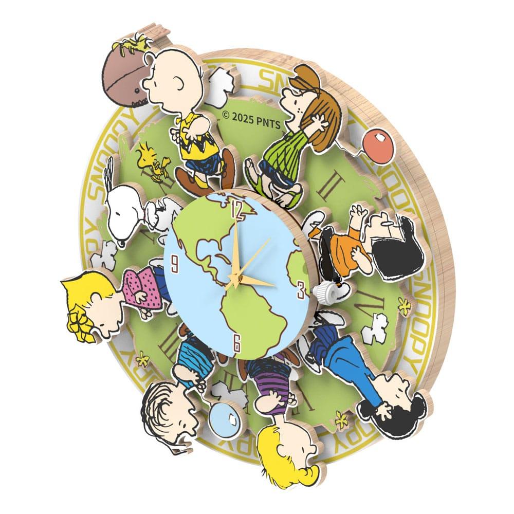PEANUTS - Around The World - Wood Magnet - 2