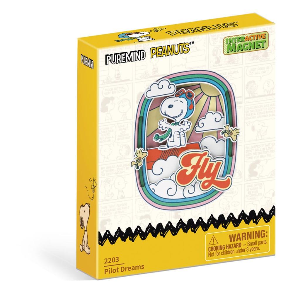 PEANUTS - Pilot - Wood Magnet - 3