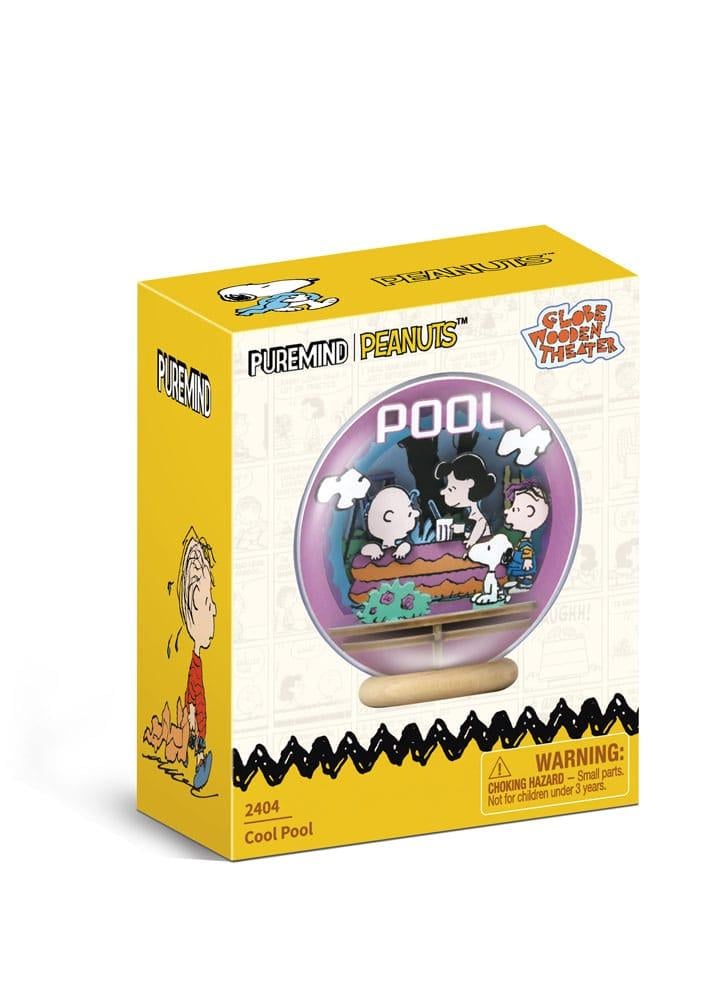PEANUTS - Cool Pool - Wood Model Kit Globe Theater - 4
