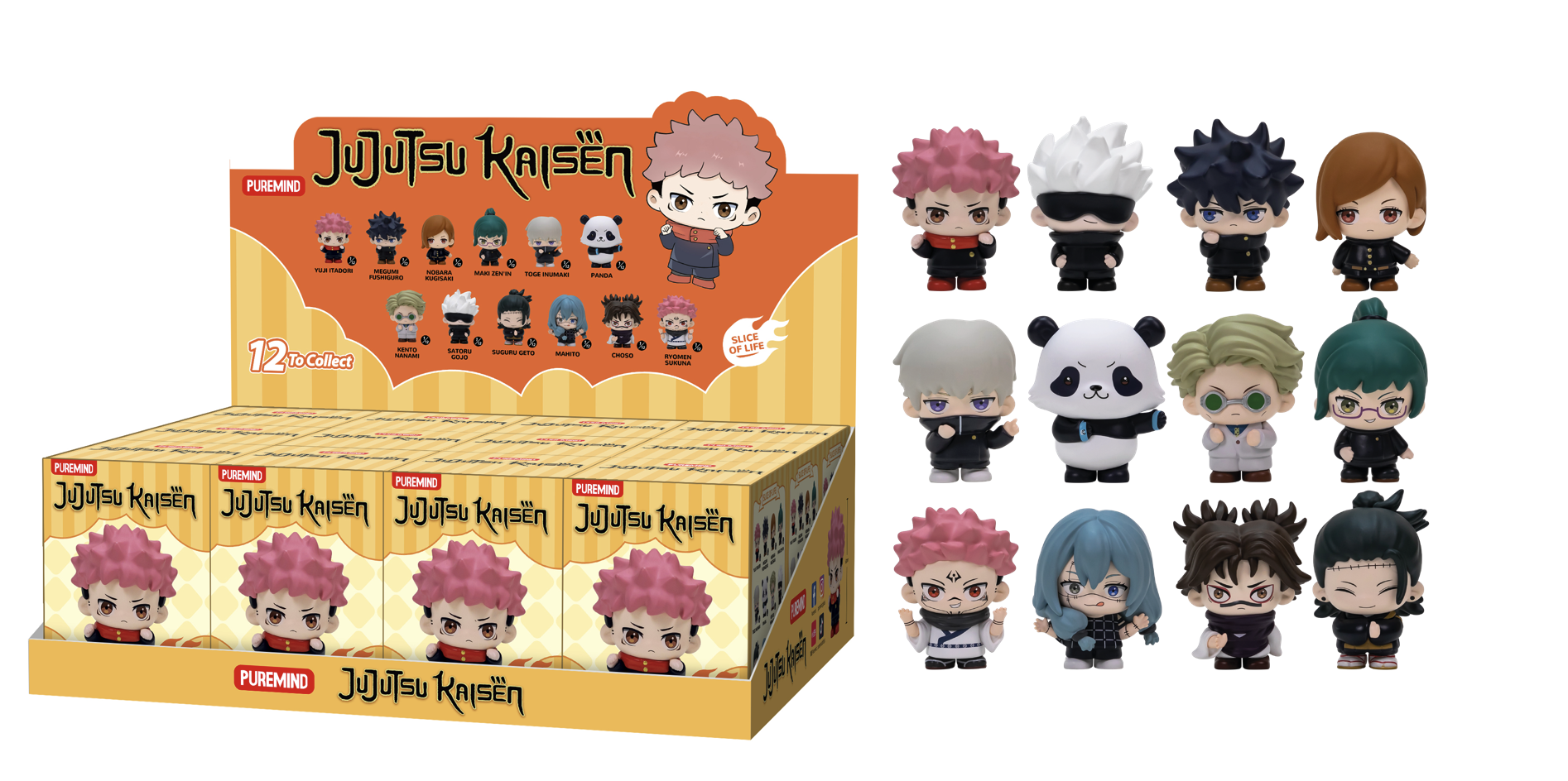 JUJUSTU KAISEN - Slice of Life - Blind Box (12pcs)