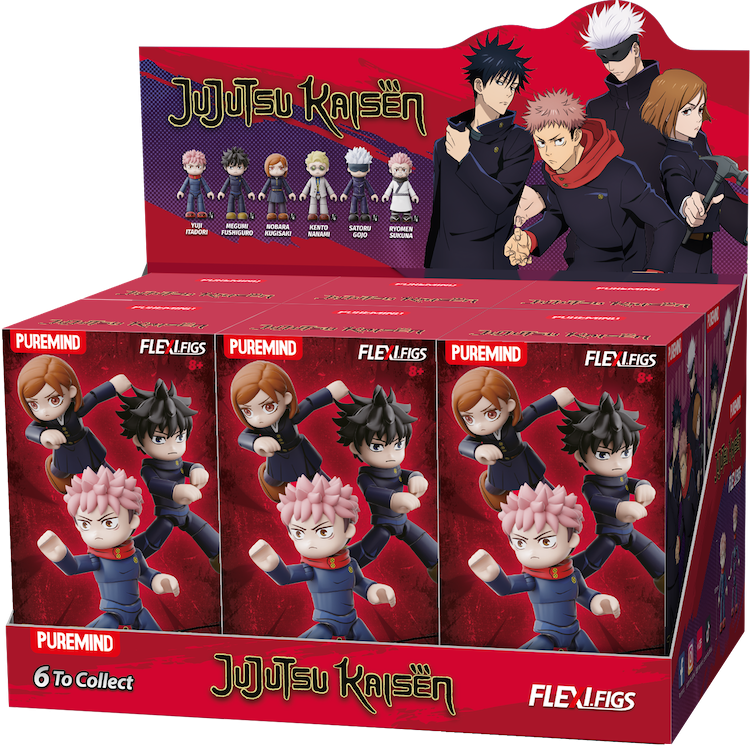 JUJUSTU KAISEN - Flexi Figs Vol.1 - Blind Box (6pcs) - 3