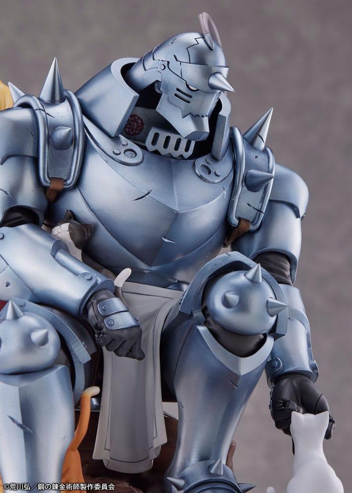 FULLMETAL ALCHEMIST BROTHERHOOD - Edward & Alphonse - Statuette 24cm - 5