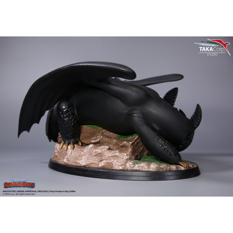 DRAGONS - Toothless - Statue '16x16x30cm'_IMAGE_3