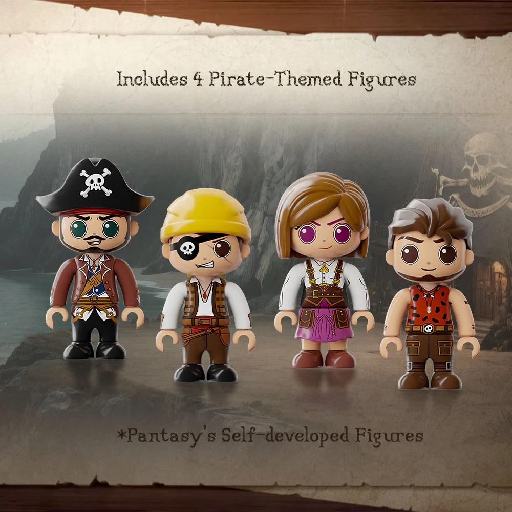 PANTASY - Le pub des pirates - Bloc de Construction 2814 pcs - 5