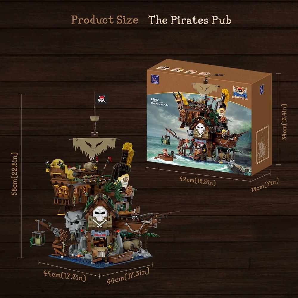 PANTASY - Le pub des pirates - Bloc de Construction 2814 pcs - 6
