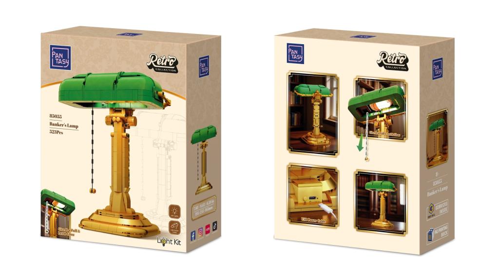 PANTASY - Lampe de Banquier - Bloc de Construction 523 pcs - 3