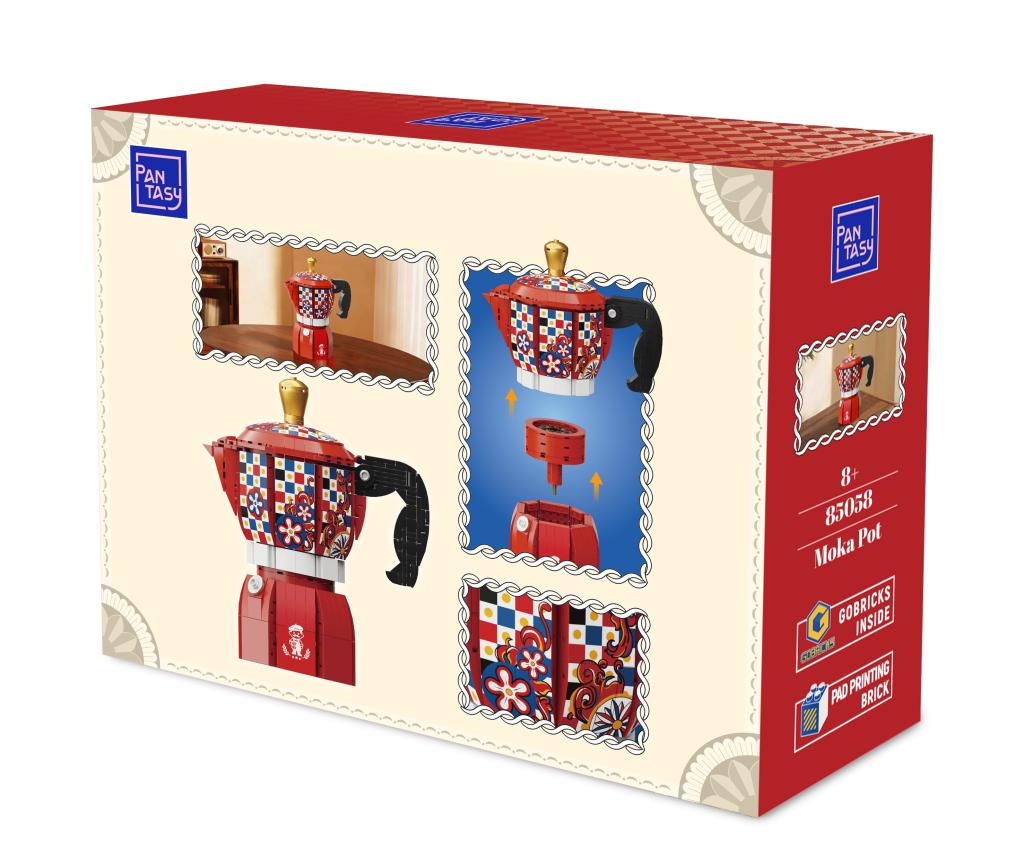 PANTASY - Cafetière Moka - Bloc de Construction 533 pcs - 4