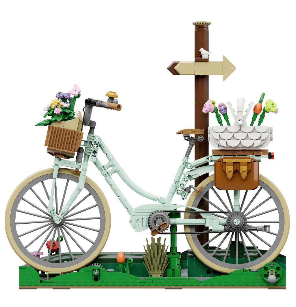 PANTASY - Pique-nique printanier à vélo -Bloc de Construction 1079 pcs - 2