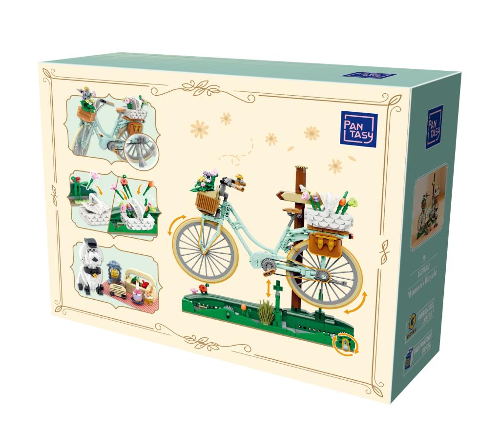 PANTASY - Pique-nique printanier à vélo -Bloc de Construction 1079 pcs - 4