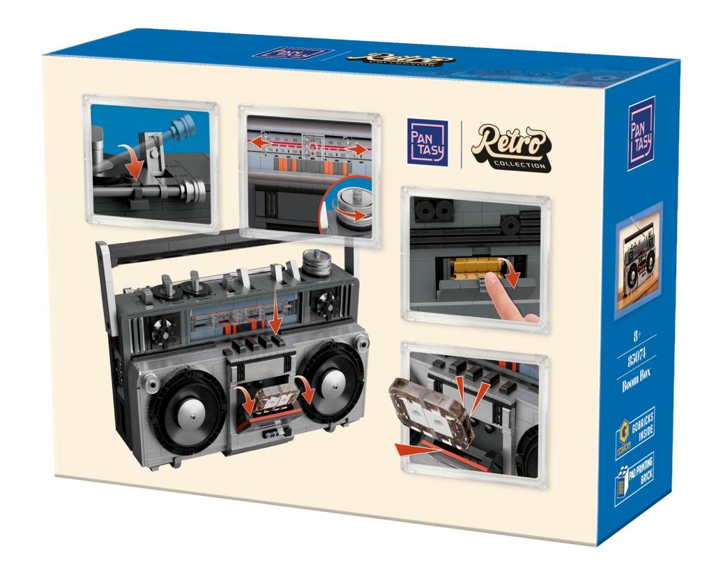 PANTASY - Boombox - Bloc de Construction 993 pcs - 3