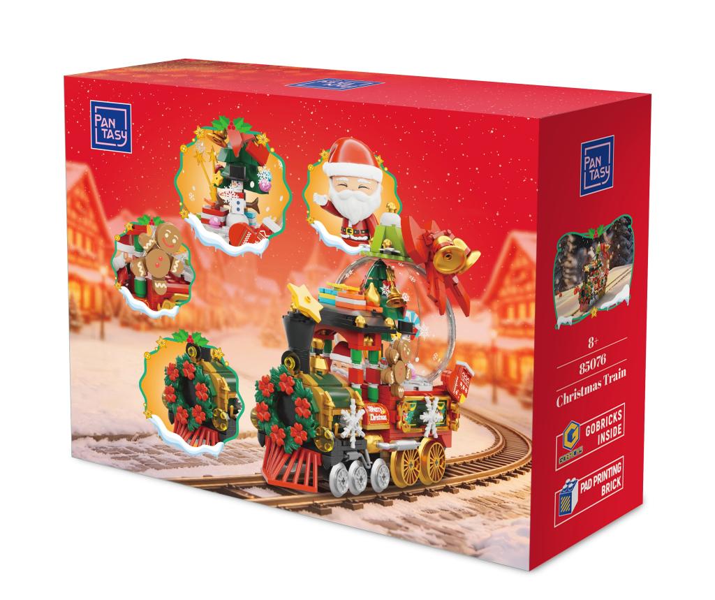 PANTASY - Christmas Train - Building block 588 pcs - 2