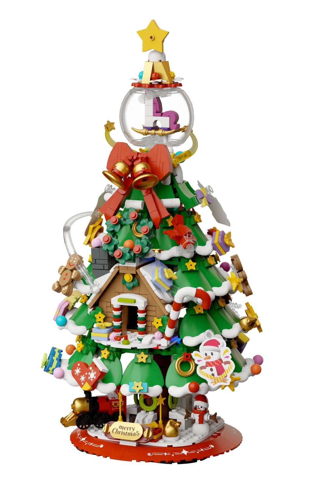 PANTASY - Arbre de Noel - Bloc de Construction 1056 pcs - 2