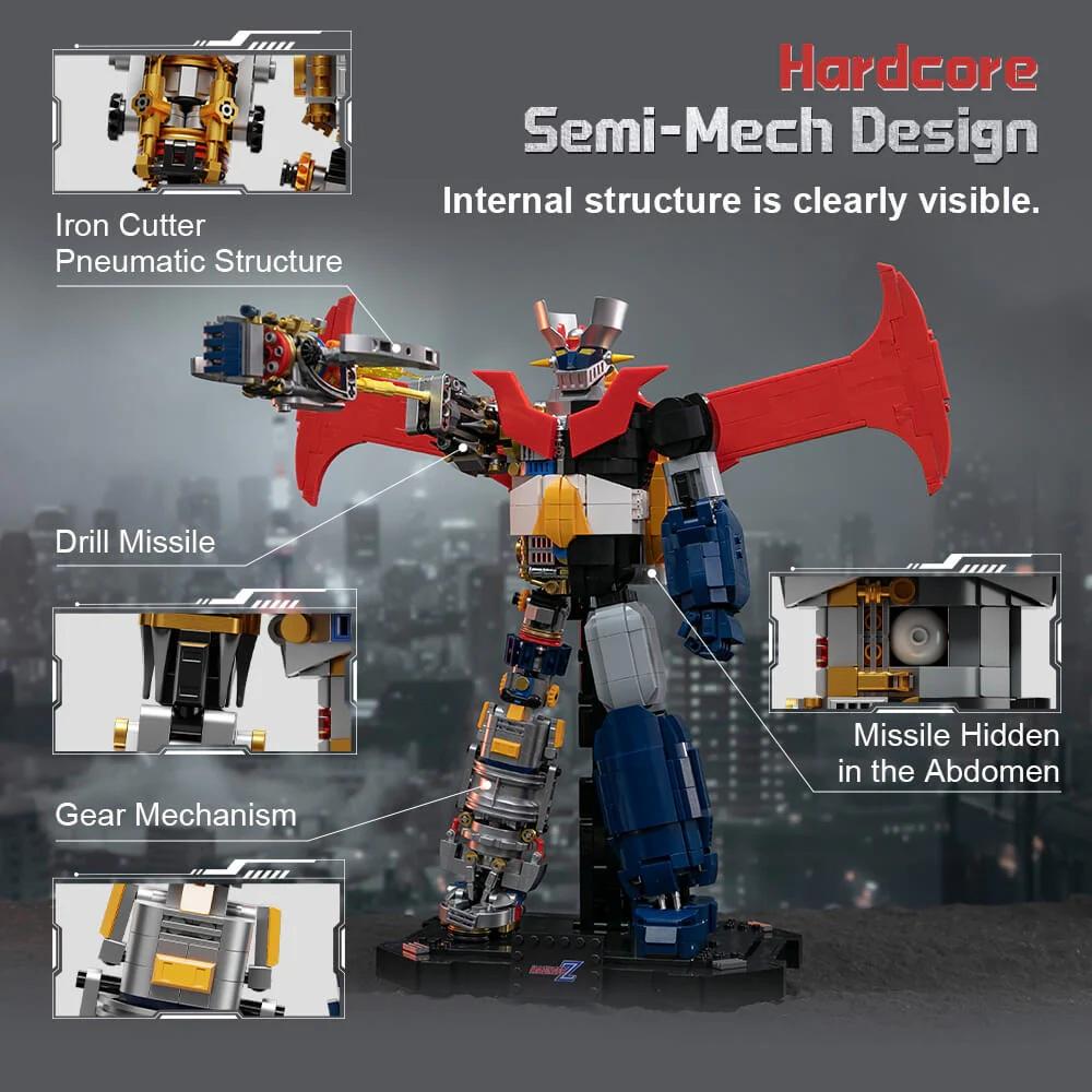 MAZINGER Z - Mechanical Mazinger Z - Building block 1901 pcs - 2