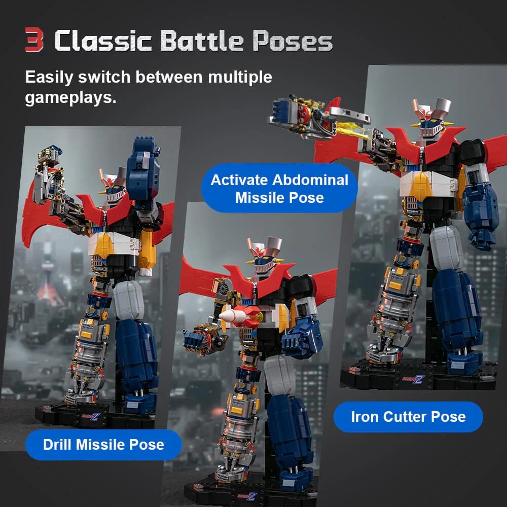 MAZINGER Z - Mechanical Mazinger Z - Building block 1901 pcs - 3