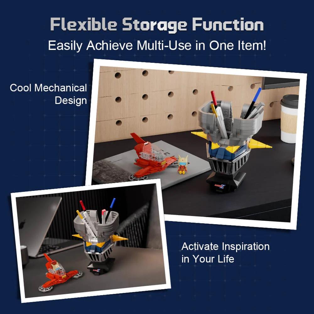 MAZINGER Z - Buste Mazinger Z - Bloc de Construction 669 pcs - 4