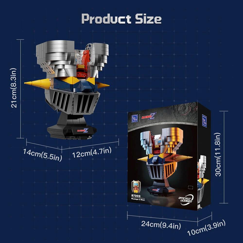 MAZINGER Z - Buste Mazinger Z - Bloc de Construction 669 pcs - 6
