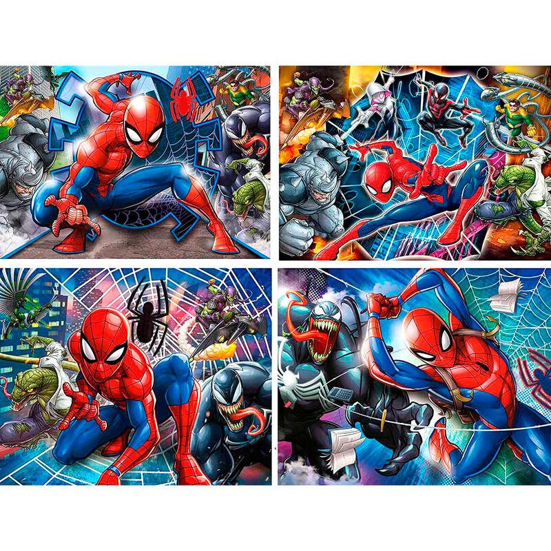 MARVEL - Spiderman - Puzzle 20 + 60 + 100 + 180P - 2