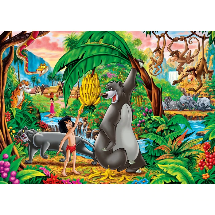 DISNEY - Peter Pan et Le Livre de la Jungle - 2 Puzzle 60P - 2