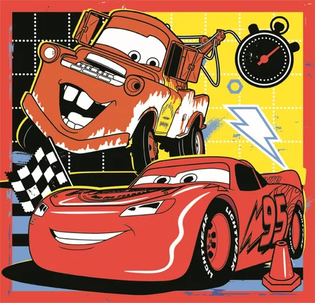 DISNEY - Cars - Set 3 Puzzle 48P - 2