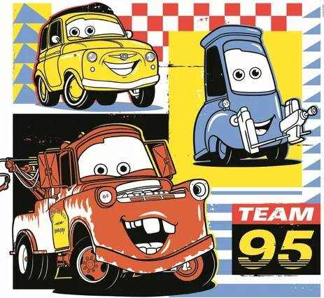 DISNEY - Cars - Set 3 Puzzle 48P - 3