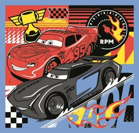DISNEY - Cars - Set 3 Puzzle 48P - 4