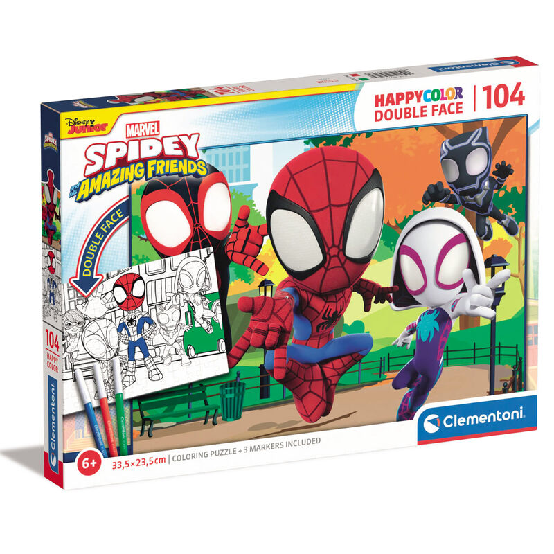 MARVEL - Spiderman - Happy Color Puzzle 104P_IMAGE_1