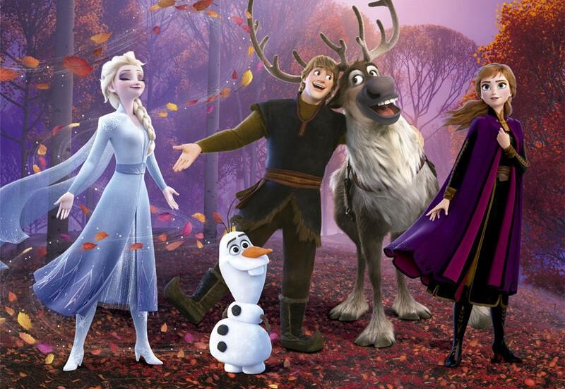 DISNEY - La Reine des Neiges - Puzzle Super Color 104P - 2