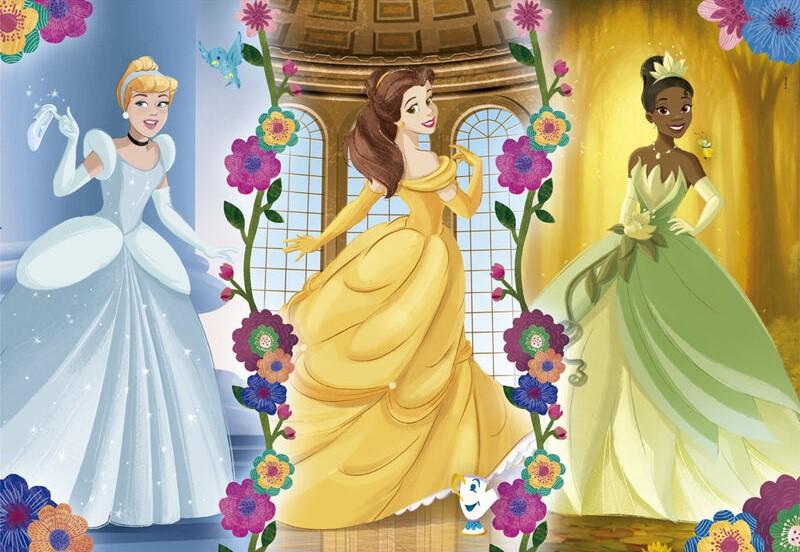 DISNEY - Princesses - Puzzle Super Color 104P - 2
