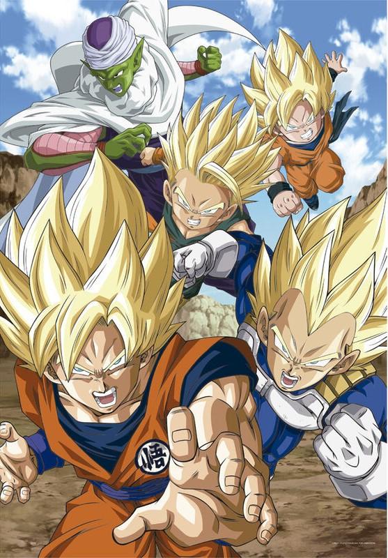 DRAGON BALL - Super Saiyan - Puzzle Super Color 104P - 2