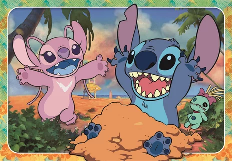 LILO & STITCH - Stitch & Angel - Puzzle Maxi Super Color 60P - 2
