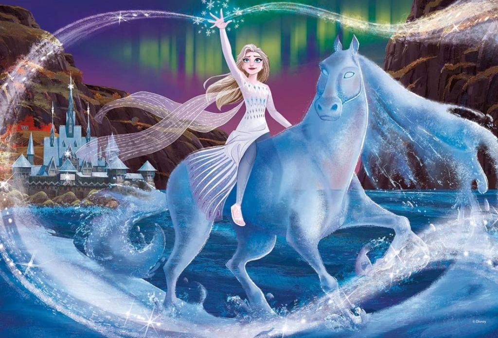 DISNEY - La Reine des Neiges 2 - Puzzle Glow In The Dark 104P - 2