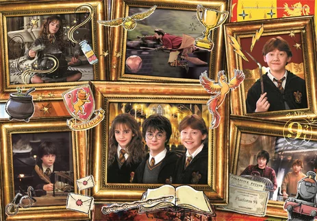 HARRY POTTER - Cadre Photo - Puzzle 180P - 2