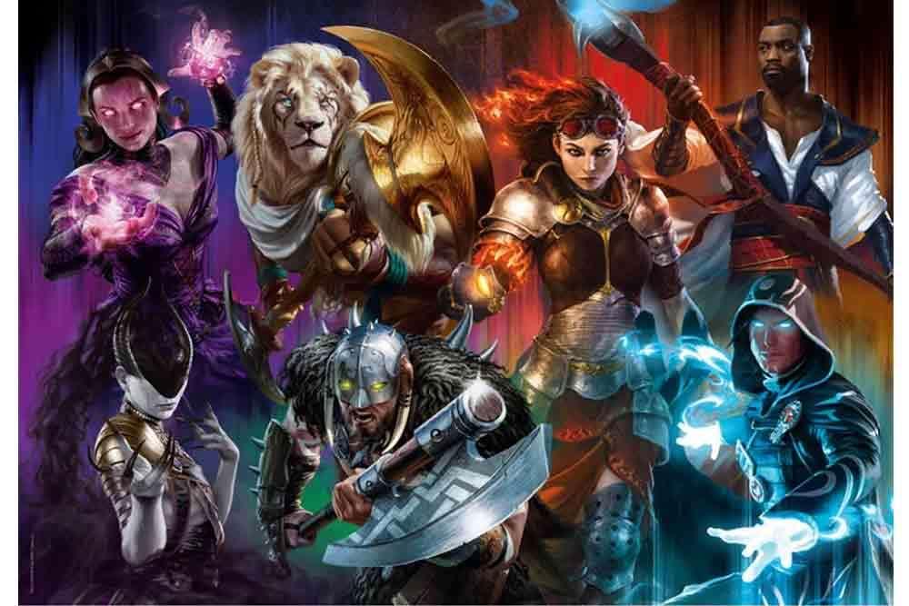 MAGIC THE GATHERING - Mana Warriors - Puzzle Cube 500P - 2
