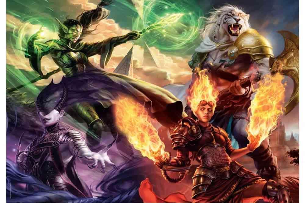 MAGIC THE GATHERING - Planeswalkers - Puzzle Cube 500P - 2