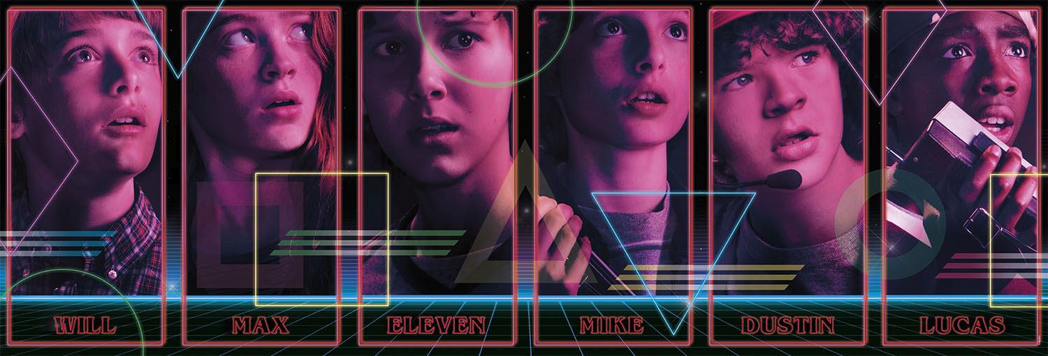 STRANGER THINGS - Panorama Characters - Puzzle 1000P_IMAGE_2