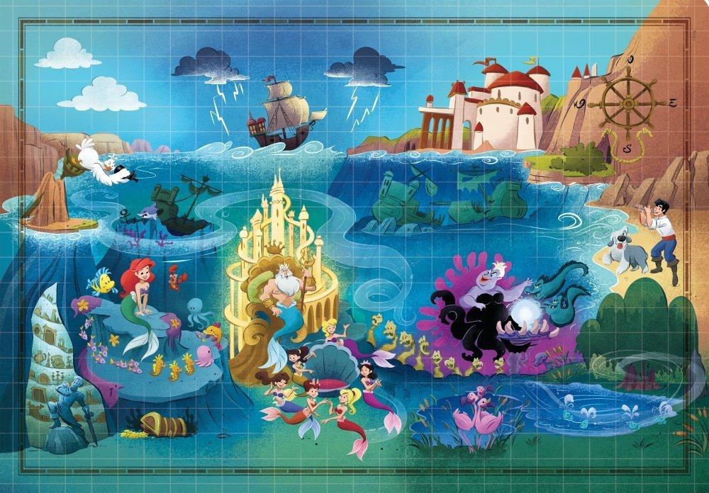 DISNEY - La Petite Sirène - Puzzle 1000P - 2