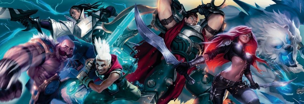 LEAGUE OF LEGENDS - Panorama Puzzle 1000P_IMAGE_2