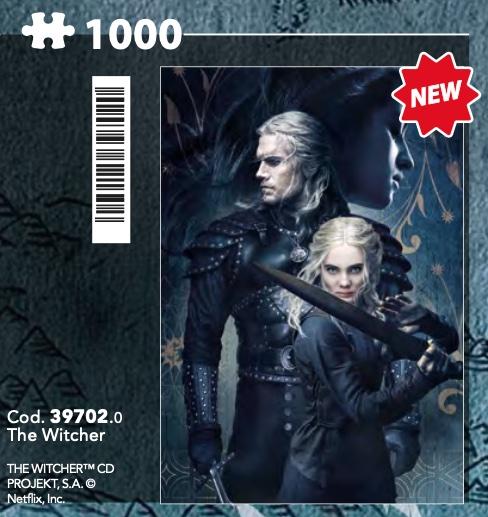 THE WITCHER NETFLIX - Geralt & Ciri - Puzzle 1000P - 2