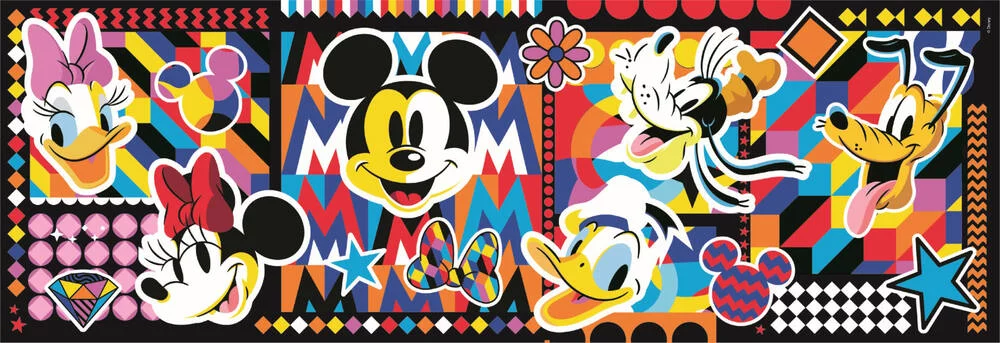 DISNEY - Mickey & Amis - Puzzle Panorama 1000P - 2