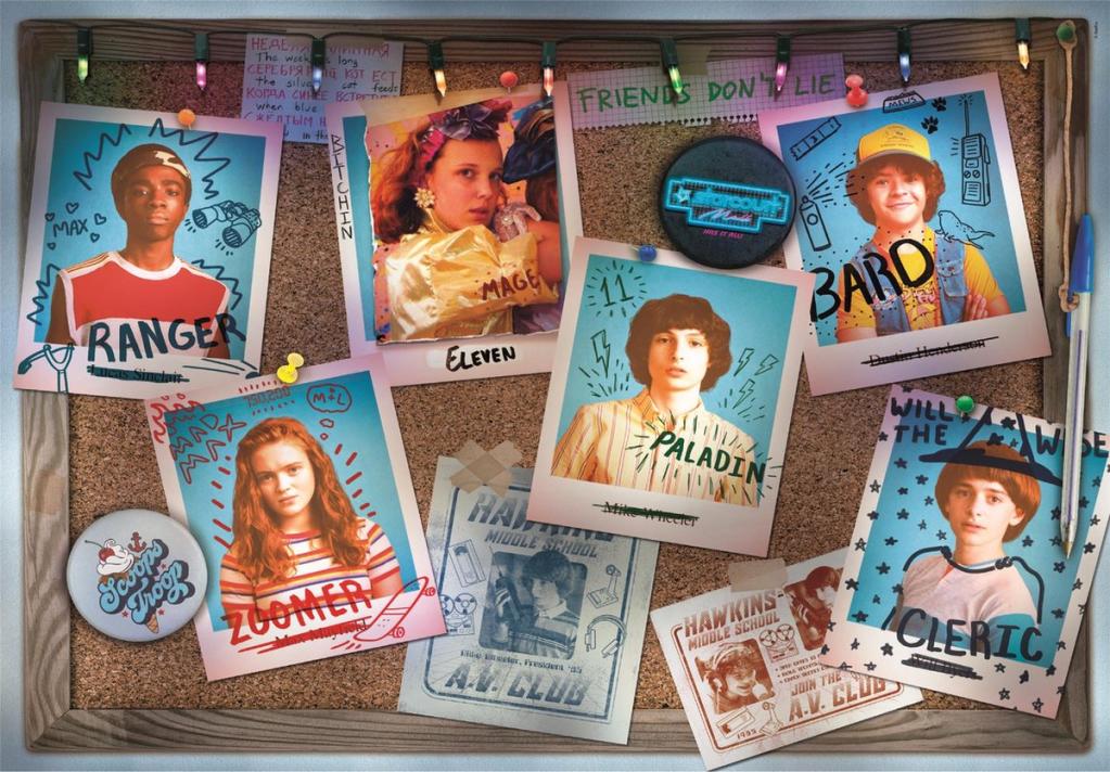 STRANGER THINGS - Puzzle 1000P - 2