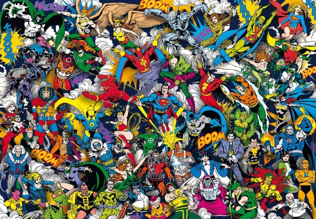 DC - Super Héros - Puzzle 1000P - 2