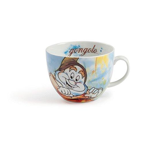 DISNEY / SEVEN DWARFS - Breakfast Mug 600ml - Happy - 2