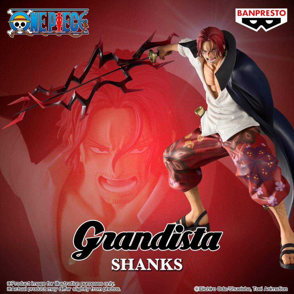 ONE PIECE - Shanks - Figure Grandista 22cm - 6