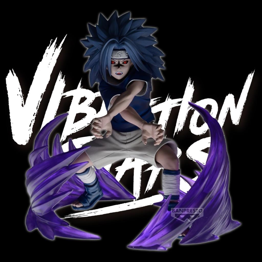 NARUTO - Sasuke Uchiha - Figurine Vibration Stars 15cm - 5