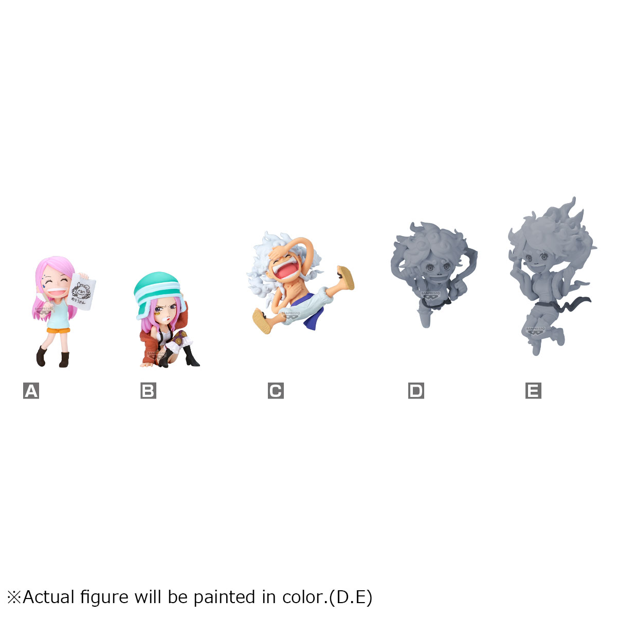 ONE PIECE - WCF Jewelry Bonney History - Assortiments 12 Figurine 6cm