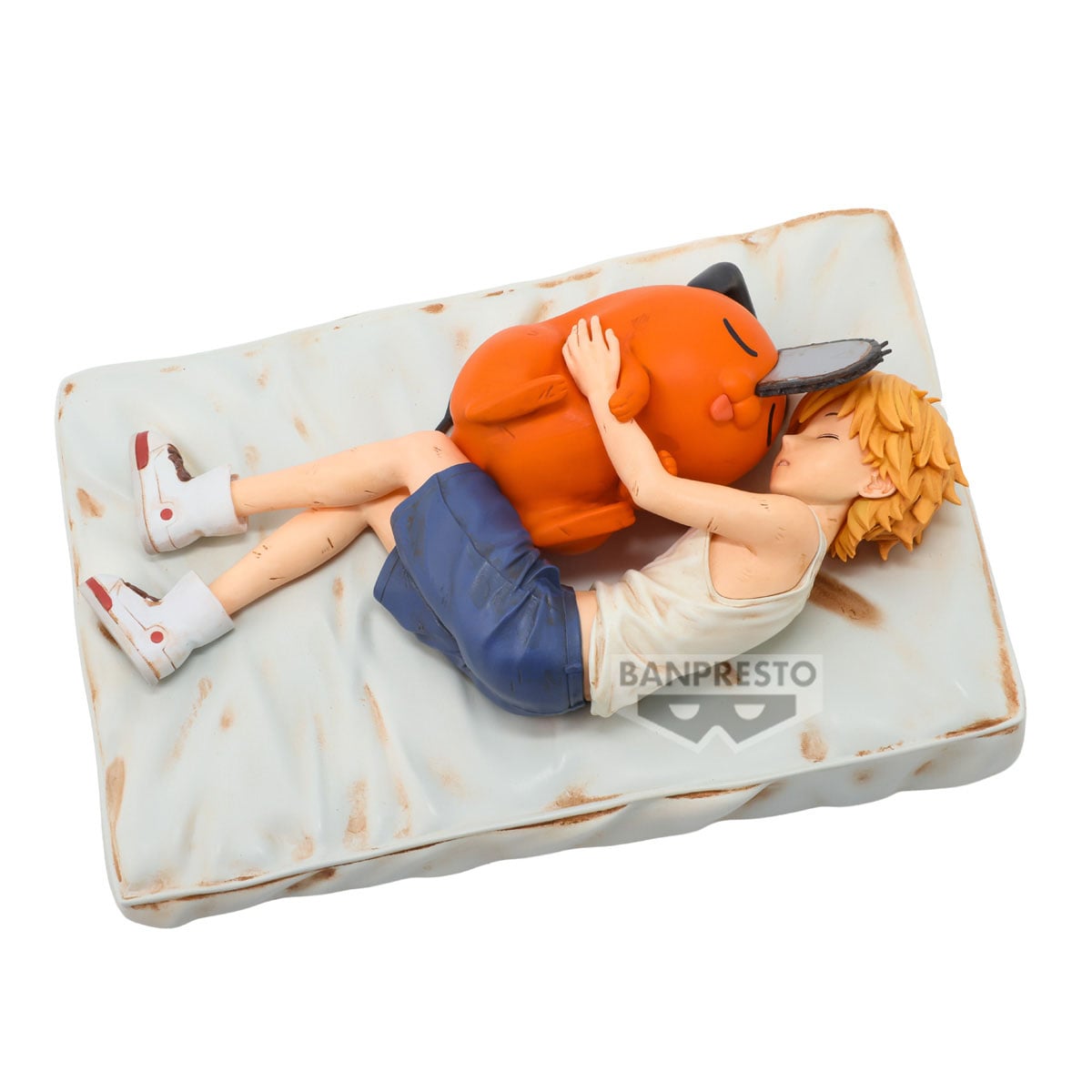 CHAINSAW MAN - Denki & Pochita - Figurine Break Time Collection 14x9cm