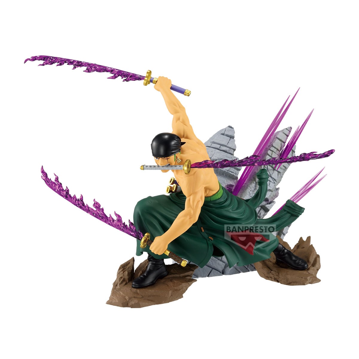 ONE PIECE - Roronoa Zoro - Figurine Theorama Soul 21cm