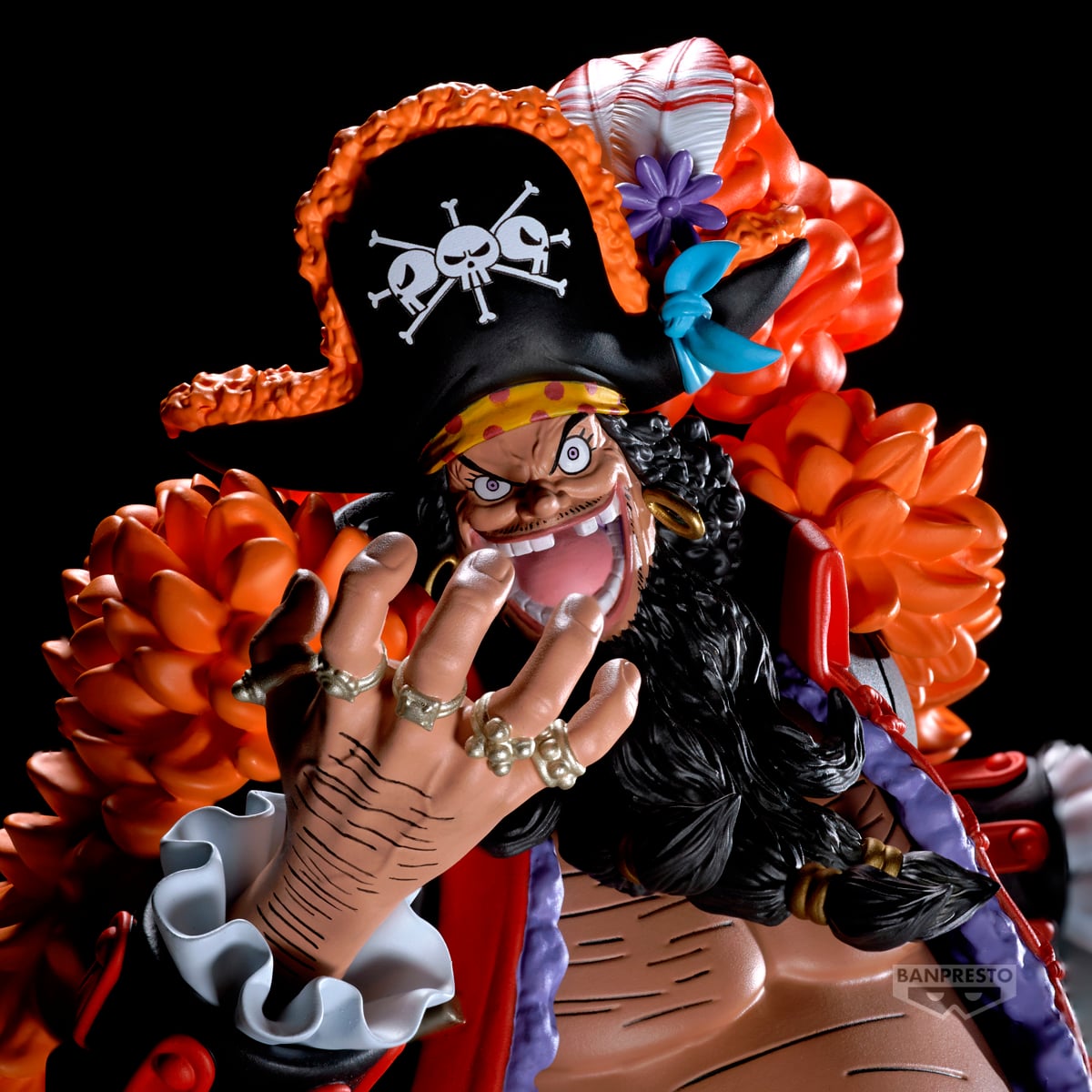 ONE PIECE - Marshall D. Teach - Figurine Grandista 22cm