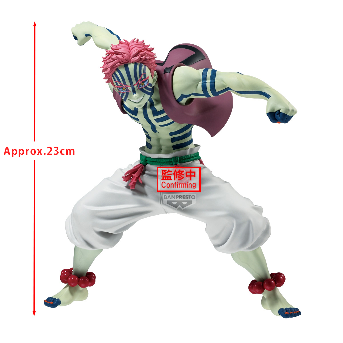 DEMON SLAYER - Akaza - Figurine Grandista 23cm