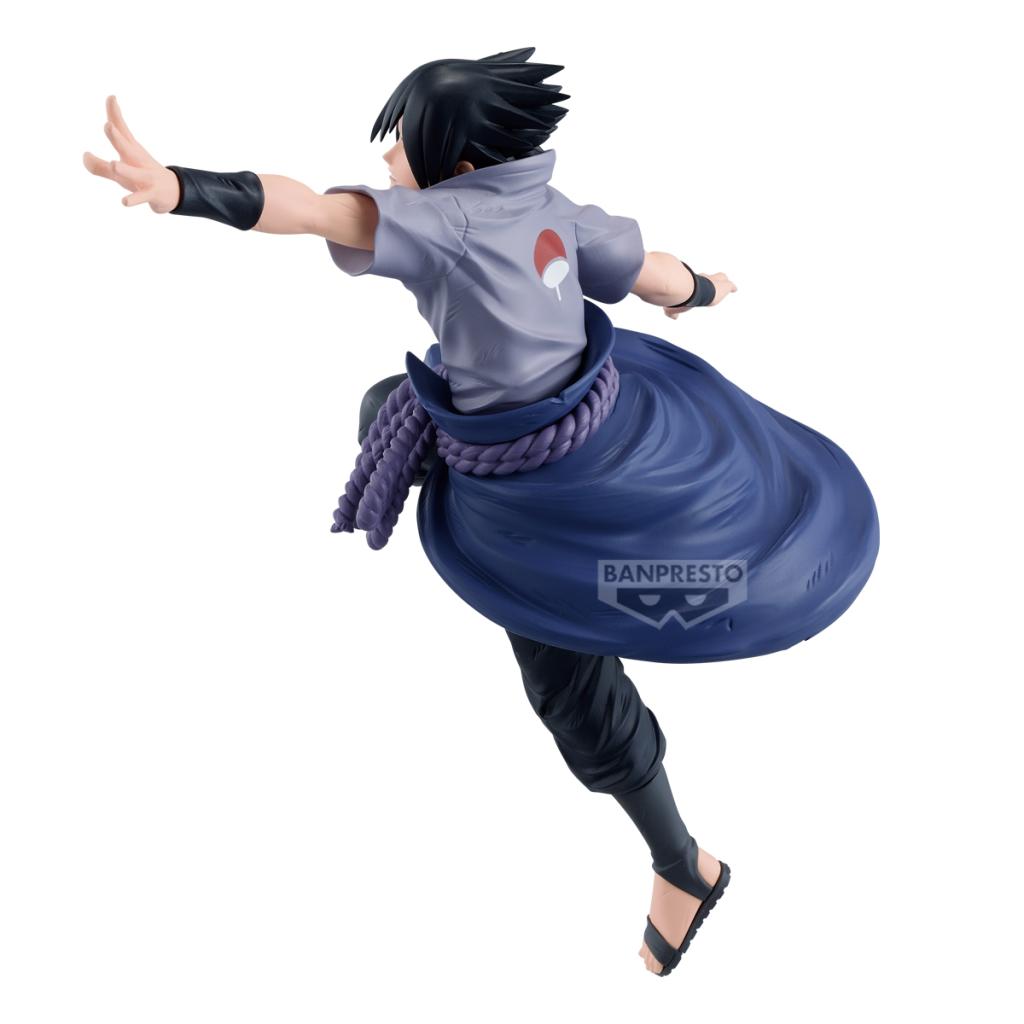 NARUTO SHIPPUDEN - Sasuke Uchiha - Figure Vibration Stars 14cm - 4